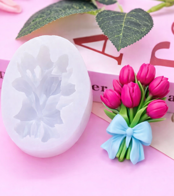 Producto - Molde Ramo de tulipanes chico