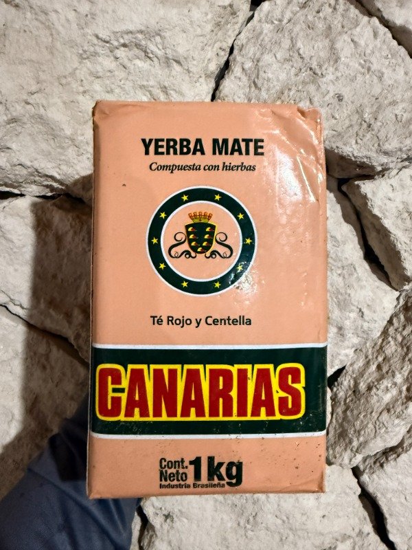 Producto - Yerba Mate Canarias Té Rojo y Centella 1kg