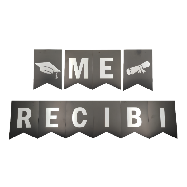 Producto - Banderin "Me recibí"