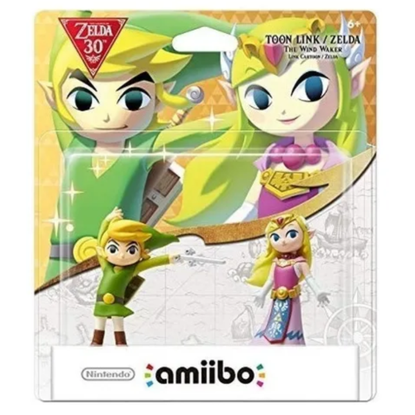 Producto - Amiibo Nintendo The Legend Of Zelda Toon Link And Zelda OUTLET