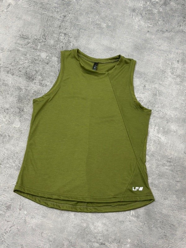 Producto - Musculosa Uneven Verde Militar