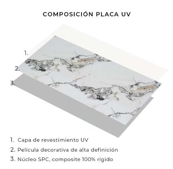 Producto - Placa símil mármol Patagonia - 1