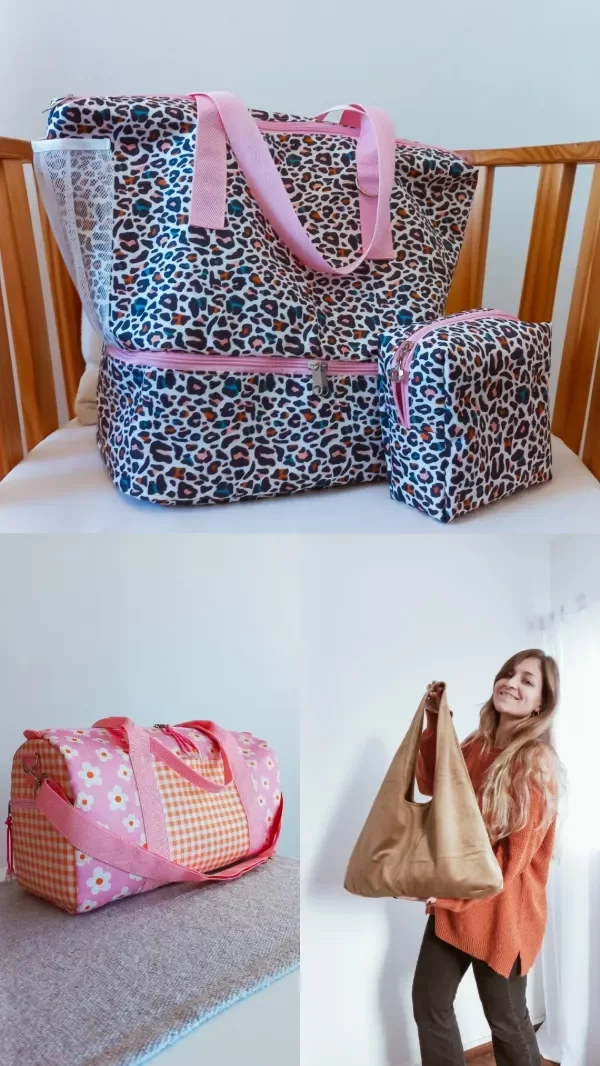 Producto - Pack de 3 moldes - EMPRENDE CON BOLSOS