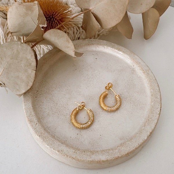 Producto - AROS MELANI DORADO cod 7