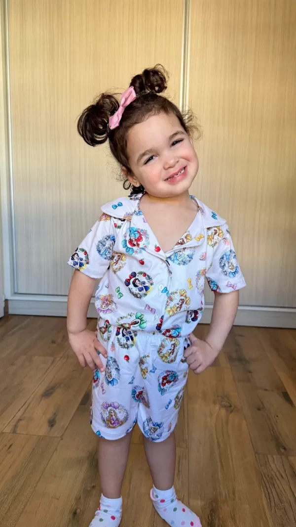 Producto - Camisero Princesas manga corta niños - 1