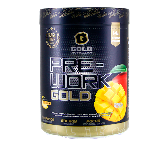 Producto - Preentreno Pre-work Gold Nutrition