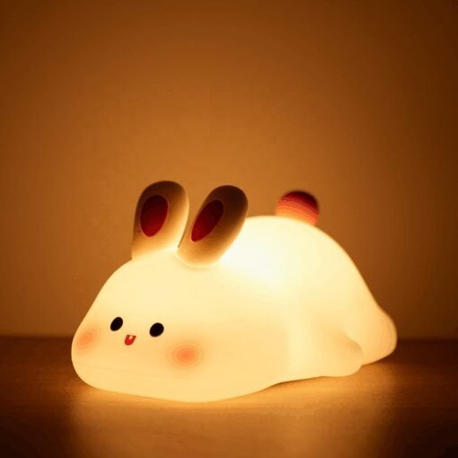 Producto - Lampara velador silicona Conejo RGB
