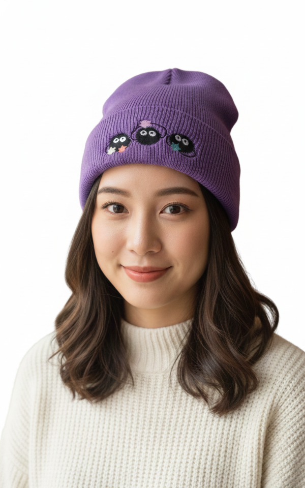 Producto - Gorro de lana tipo beanie Susuwataris Ghibli