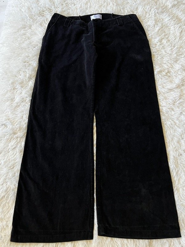 Producto - Pantalon corderoy black vintage 42-44
