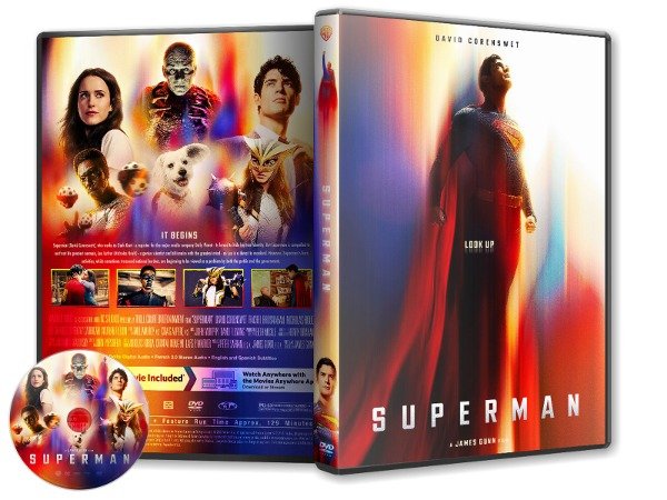 Producto - Superman 2025 Dvd Latino/ingles Subt Español