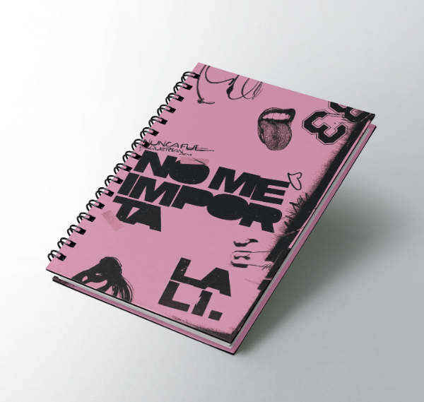 Producto - Cuaderno tapa dura - No me importa