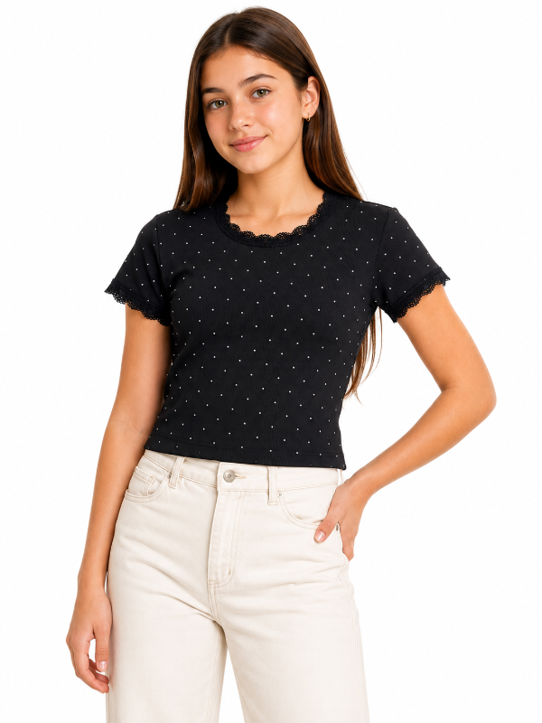 Producto - PUPERAS MORLEY CON STRASS NIÑA - 2