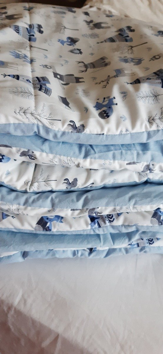 Producto - Acolchado 1 plaza reversible + funda almohadon