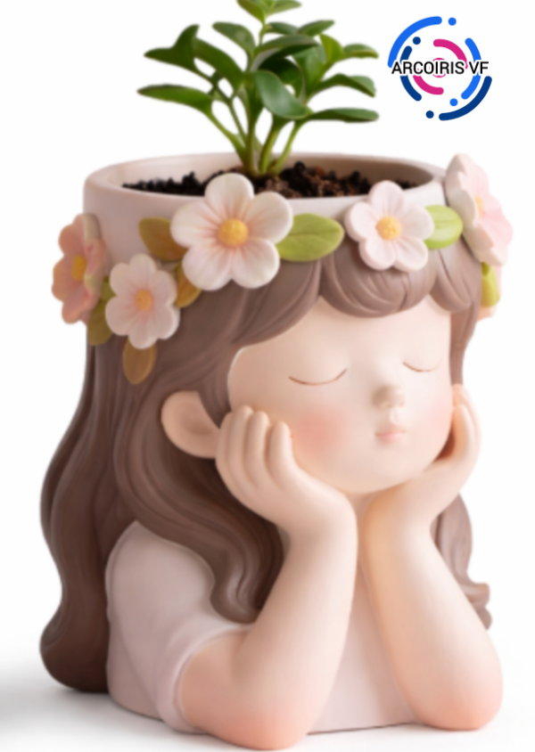 Producto - Molde Maceta Niña