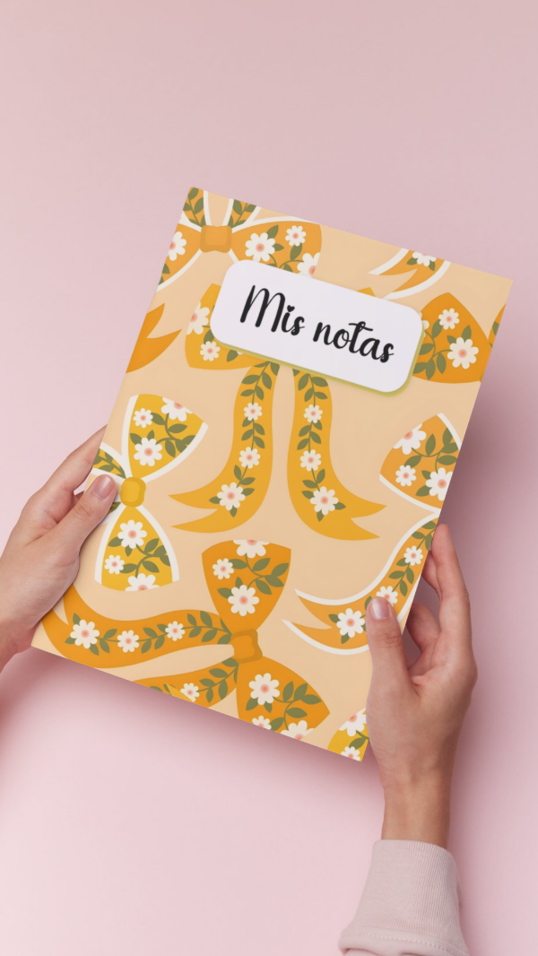 Producto - Cuadernos lazos flowers - 2