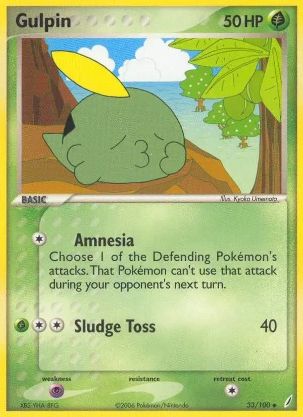 Producto - Gulpin (33/100) [EX: Crystal Guardians]