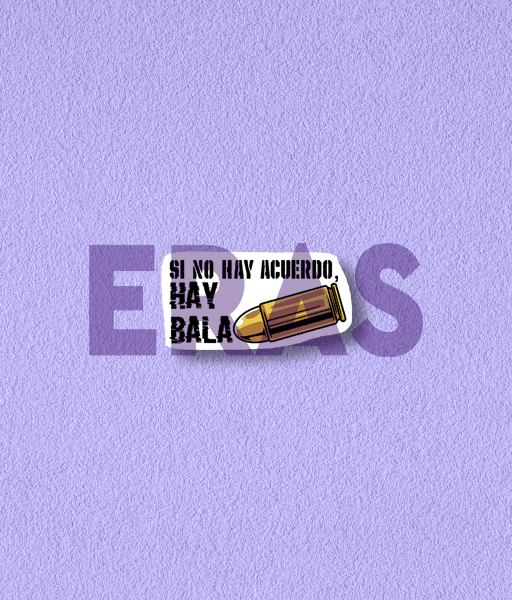 Producto - STICKERS UV - CAZZU - SI NO HAY ACUERDO