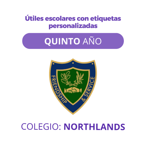 Producto - Caja Escolar - Colegio Northlands - QUINTO AÑO