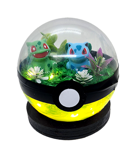 Producto - Lampara Diorama Pokemon Bulbasaur Cable Usb