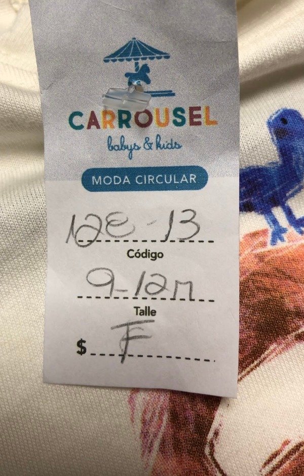 Producto - Remera manga larga Zara 9 meses nueva - 4