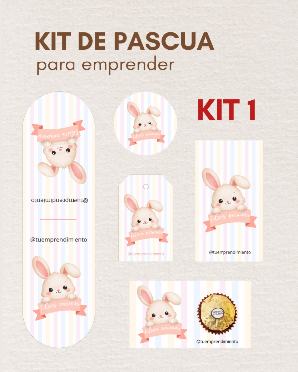 Producto - Kit emprendedor para pascua - KIT 1