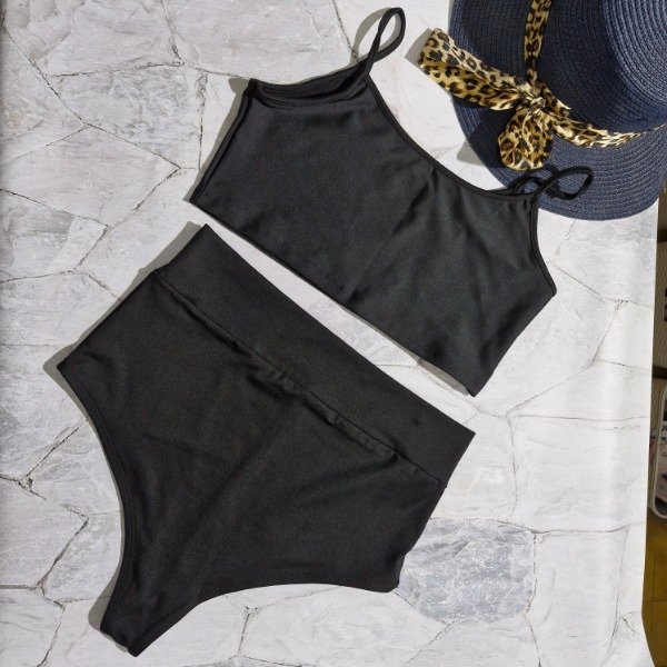 Producto - Bikini top y culotte negro - talle 100