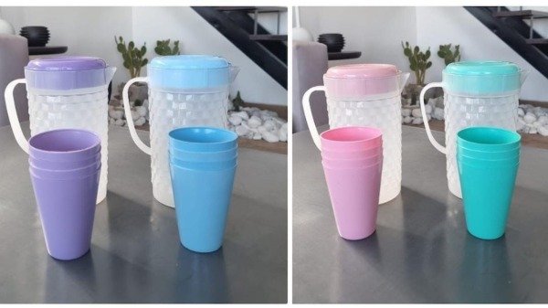 Producto - Jarra Sunny Summer + 4 Vasos