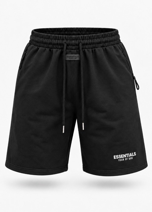 Producto - Bermuda Essentials Fear Of God Negra - 4