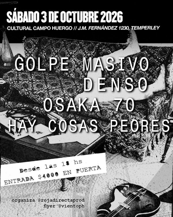 Producto - SÁBADO 3 DE OCTUBRE