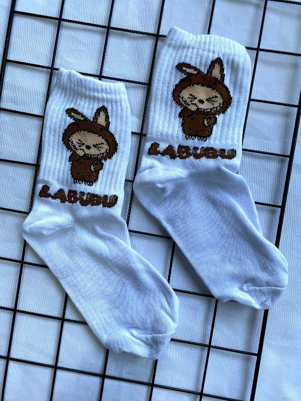 Producto - Medias 3/4, labubu marrón