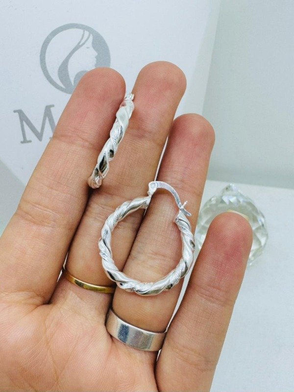 Producto - AROS ARGOLLA INFLADA RETORCIDA N1 LAMINADOS