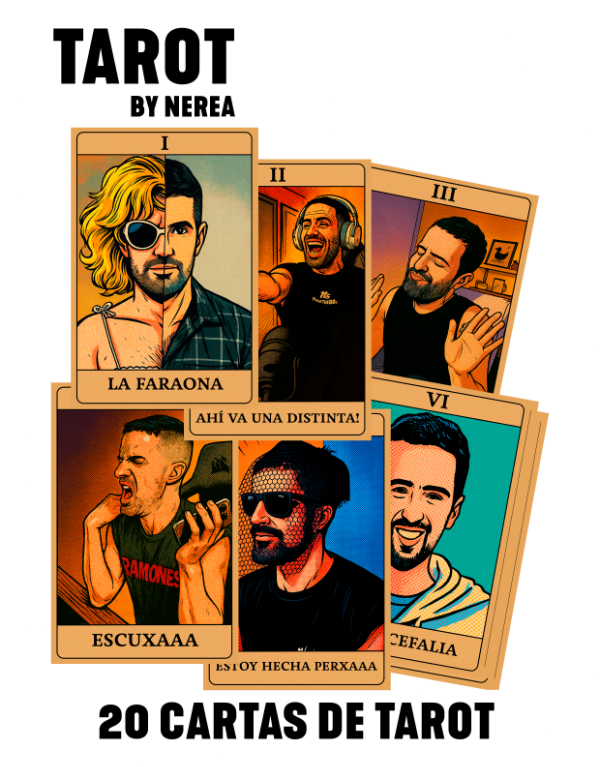 Producto - Martin Cirio  20 Cartas de Tarot By Nerea
