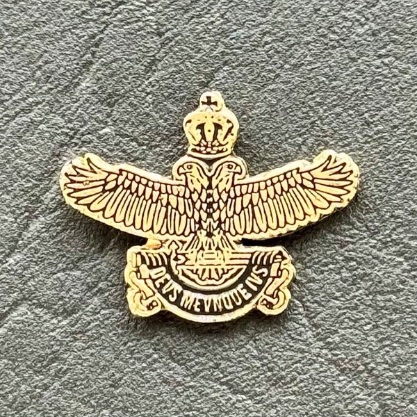 Producto - Pin Águila Bicéfala (dorado y plateado) - 1