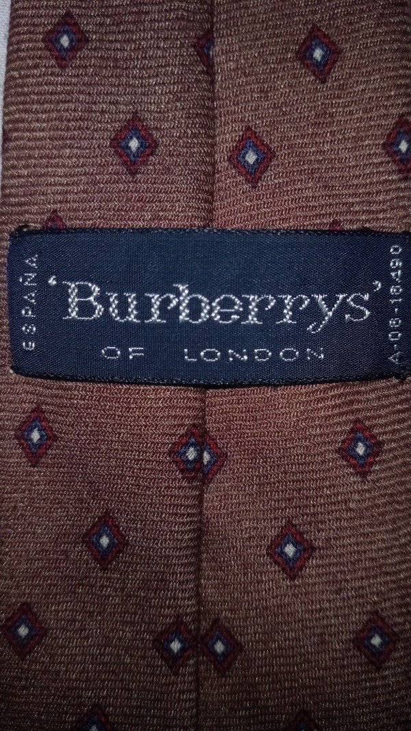 Producto - Burberry rare vintage Aberdeen silk tie. - 0