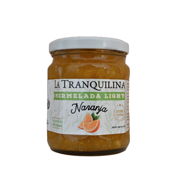 Producto - MERMELADA LA TRANQUILINA NARANJA SIN AZUCAR X 330GRS