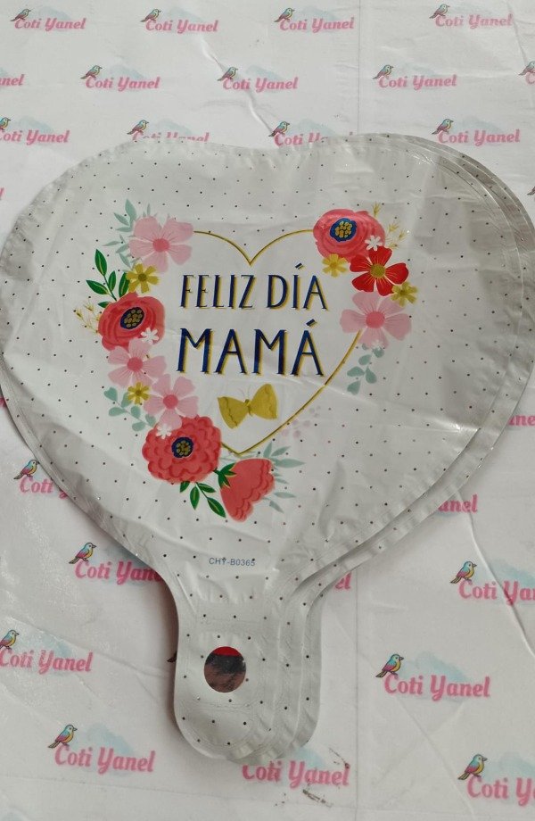 Producto - Globos Feliz dia Mamá 23cm - 1