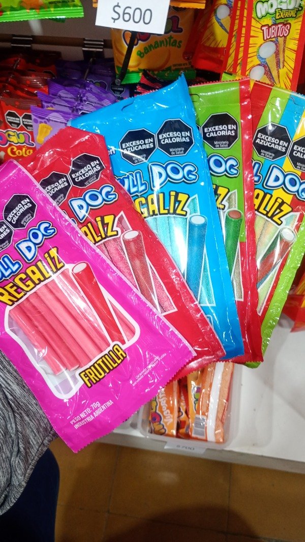 Producto - REGALIZ BULL DOG 70GR X 6 SURTIDOS