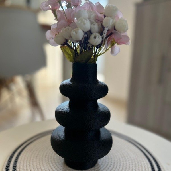 Producto - FLORERO BOHO NEGRO