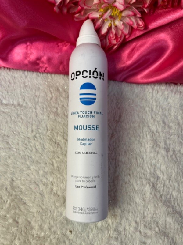 Producto - Modelador capilar OPCION MOUSSE