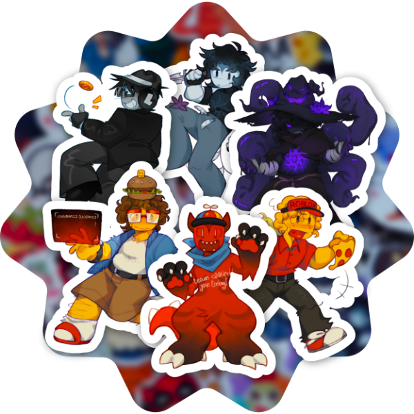 Producto - Stickers - Forsaken