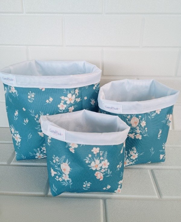 Producto - Combo Cestos Impermeables Rositas