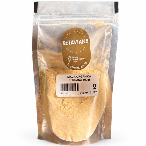 Producto - MACA ORGANICA PERUANA 100gr