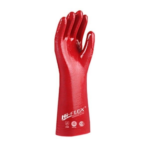 Producto - Guante PVC rojo