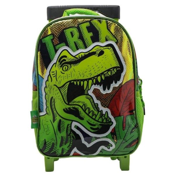 Producto - MOCHILA 12" ESPALDA MUNDO DINOS CARRO - CRESKO