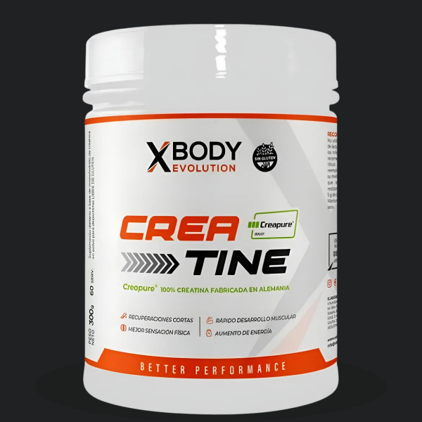 Producto - Creatina Monohidrato Creapure 300 Grs Xbody Evolution
