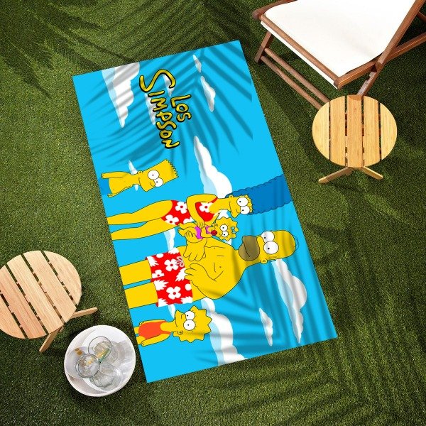 Producto - Lona playera Simpsons impermeable