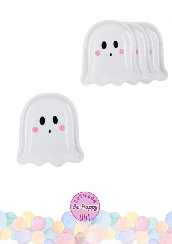 Producto - Plato Fantasma x6un