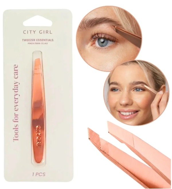 Producto - PINZA PARA DEPILAR OBLICUA CITY GIRL