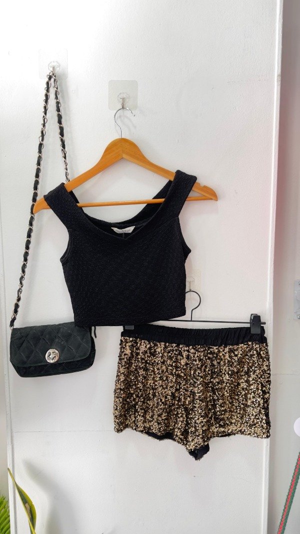 Producto - Short Zara sequins