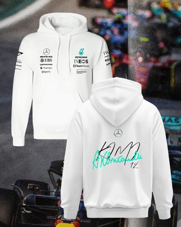 Producto - Hoodie cremita Kimi Antonelli